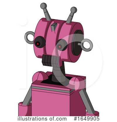 Royalty-Free (RF) Robot Clipart Illustration by Leo Blanchette - Stock Sample #1649905