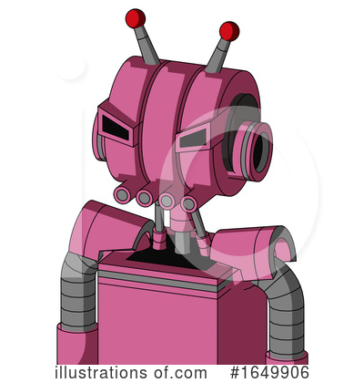 Royalty-Free (RF) Robot Clipart Illustration by Leo Blanchette - Stock Sample #1649906