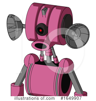 Royalty-Free (RF) Robot Clipart Illustration by Leo Blanchette - Stock Sample #1649907