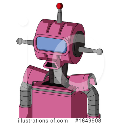 Royalty-Free (RF) Robot Clipart Illustration by Leo Blanchette - Stock Sample #1649908