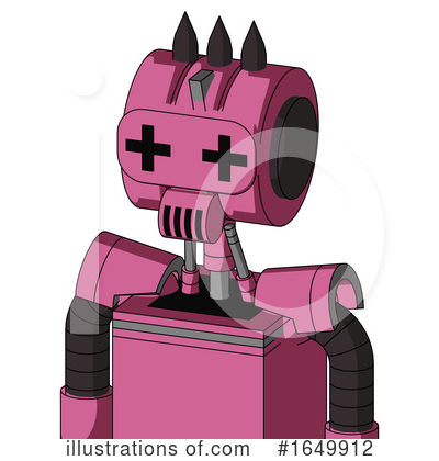 Royalty-Free (RF) Robot Clipart Illustration by Leo Blanchette - Stock Sample #1649912