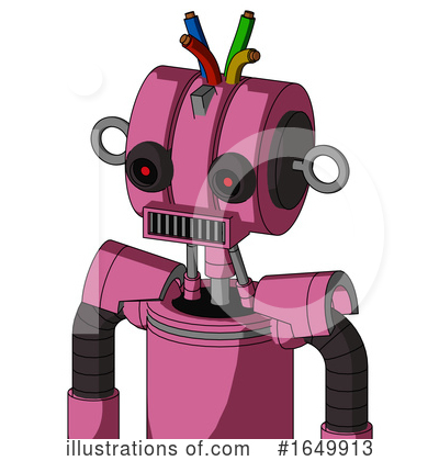 Royalty-Free (RF) Robot Clipart Illustration by Leo Blanchette - Stock Sample #1649913