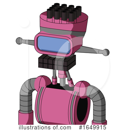 Royalty-Free (RF) Robot Clipart Illustration by Leo Blanchette - Stock Sample #1649915