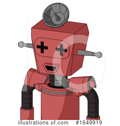 Royalty-Free (RF) Robot Clipart Illustration by Leo Blanchette - Stock Sample #1649919