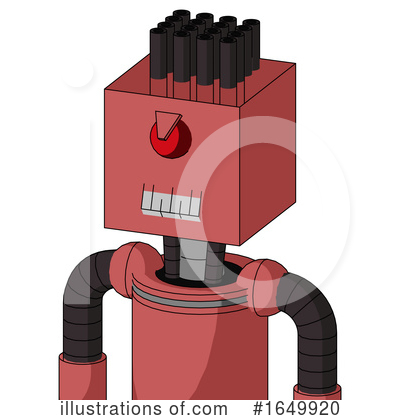 Royalty-Free (RF) Robot Clipart Illustration by Leo Blanchette - Stock Sample #1649920
