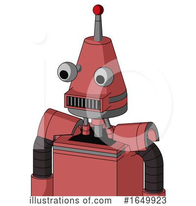 Royalty-Free (RF) Robot Clipart Illustration by Leo Blanchette - Stock Sample #1649923