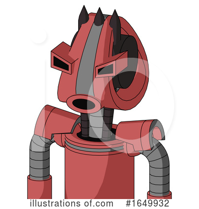 Royalty-Free (RF) Robot Clipart Illustration by Leo Blanchette - Stock Sample #1649932