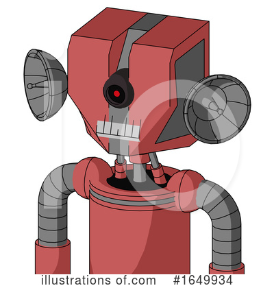 Royalty-Free (RF) Robot Clipart Illustration by Leo Blanchette - Stock Sample #1649934