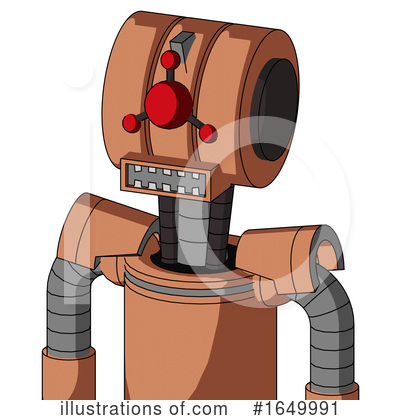 Royalty-Free (RF) Robot Clipart Illustration by Leo Blanchette - Stock Sample #1649991