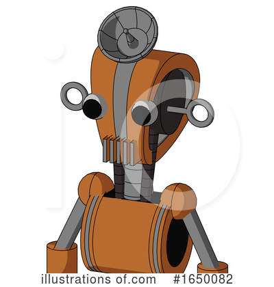 Royalty-Free (RF) Robot Clipart Illustration by Leo Blanchette - Stock Sample #1650082