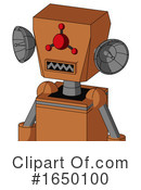 Robot Clipart #1650100 by Leo Blanchette