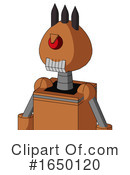 Robot Clipart #1650120 by Leo Blanchette