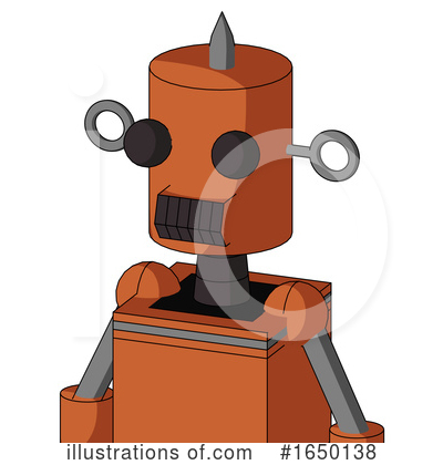 Royalty-Free (RF) Robot Clipart Illustration by Leo Blanchette - Stock Sample #1650138