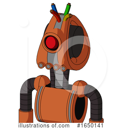 Royalty-Free (RF) Robot Clipart Illustration by Leo Blanchette - Stock Sample #1650141