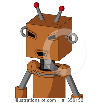 Royalty-Free (RF) Robot Clipart Illustration by Leo Blanchette - Stock Sample #1650153