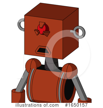 Royalty-Free (RF) Robot Clipart Illustration by Leo Blanchette - Stock Sample #1650157