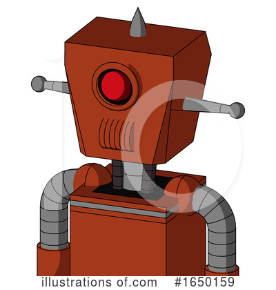 Royalty-Free (RF) Robot Clipart Illustration by Leo Blanchette - Stock Sample #1650159