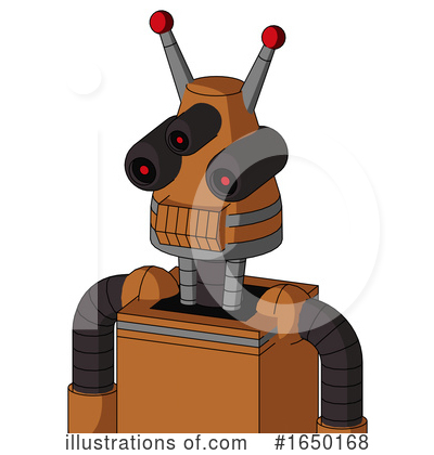 Royalty-Free (RF) Robot Clipart Illustration by Leo Blanchette - Stock Sample #1650168