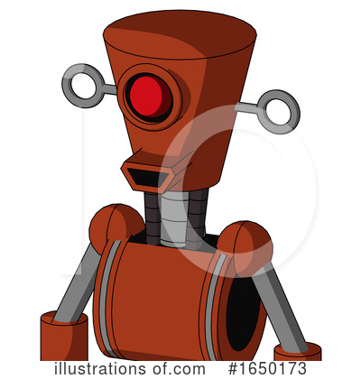 Royalty-Free (RF) Robot Clipart Illustration by Leo Blanchette - Stock Sample #1650173