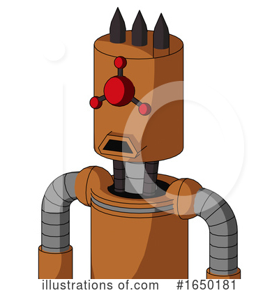 Royalty-Free (RF) Robot Clipart Illustration by Leo Blanchette - Stock Sample #1650181