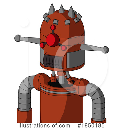 Royalty-Free (RF) Robot Clipart Illustration by Leo Blanchette - Stock Sample #1650185