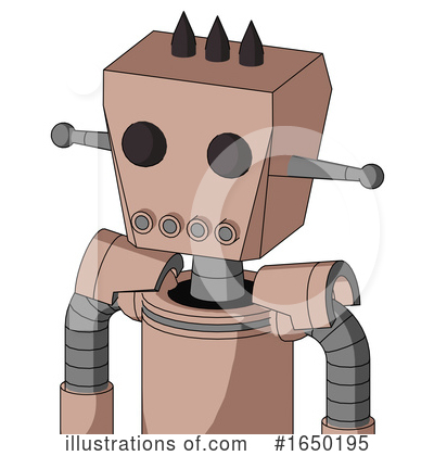 Royalty-Free (RF) Robot Clipart Illustration by Leo Blanchette - Stock Sample #1650195
