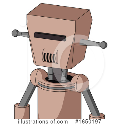 Royalty-Free (RF) Robot Clipart Illustration by Leo Blanchette - Stock Sample #1650197