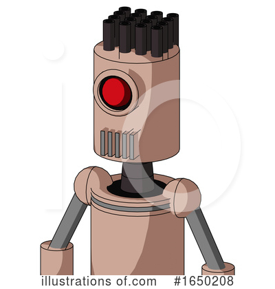 Royalty-Free (RF) Robot Clipart Illustration by Leo Blanchette - Stock Sample #1650208