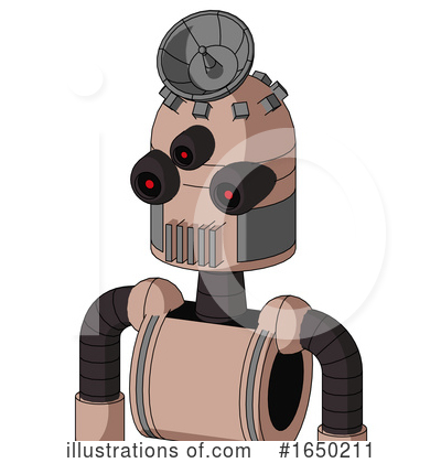 Royalty-Free (RF) Robot Clipart Illustration by Leo Blanchette - Stock Sample #1650211
