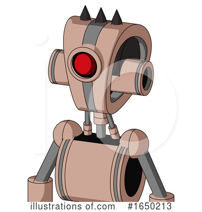 Royalty-Free (RF) Robot Clipart Illustration by Leo Blanchette - Stock Sample #1650213