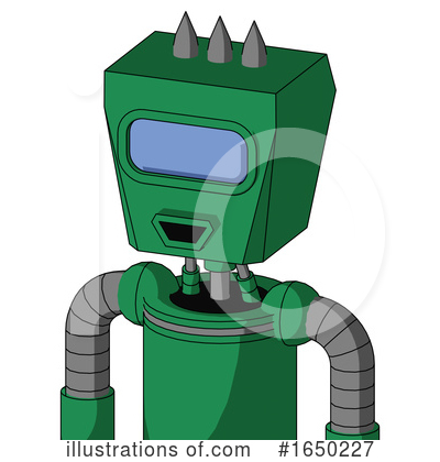Royalty-Free (RF) Robot Clipart Illustration by Leo Blanchette - Stock Sample #1650227