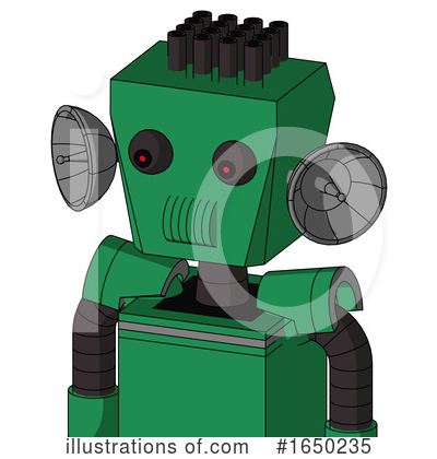 Royalty-Free (RF) Robot Clipart Illustration by Leo Blanchette - Stock Sample #1650235