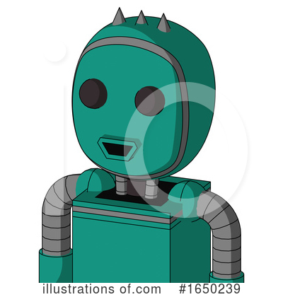 Royalty-Free (RF) Robot Clipart Illustration by Leo Blanchette - Stock Sample #1650239