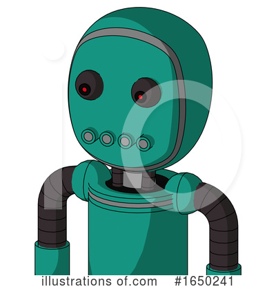 Royalty-Free (RF) Robot Clipart Illustration by Leo Blanchette - Stock Sample #1650241