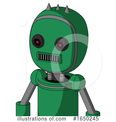 Royalty-Free (RF) Robot Clipart Illustration by Leo Blanchette - Stock Sample #1650245