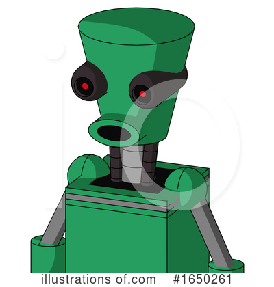 Royalty-Free (RF) Robot Clipart Illustration by Leo Blanchette - Stock Sample #1650261