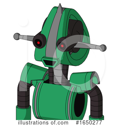 Royalty-Free (RF) Robot Clipart Illustration by Leo Blanchette - Stock Sample #1650277