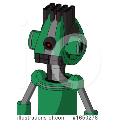 Royalty-Free (RF) Robot Clipart Illustration by Leo Blanchette - Stock Sample #1650278