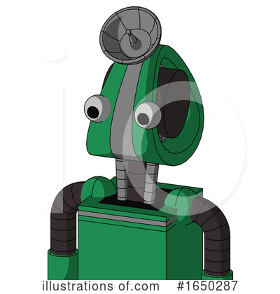 Royalty-Free (RF) Robot Clipart Illustration by Leo Blanchette - Stock Sample #1650287