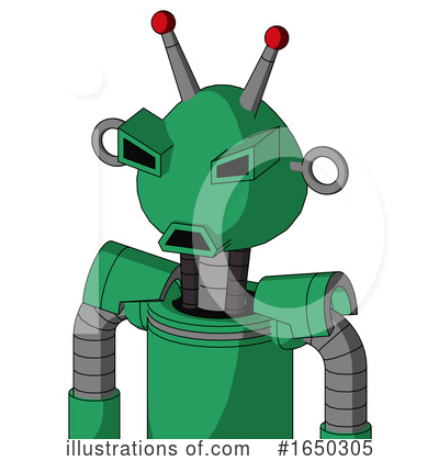 Royalty-Free (RF) Robot Clipart Illustration by Leo Blanchette - Stock Sample #1650305
