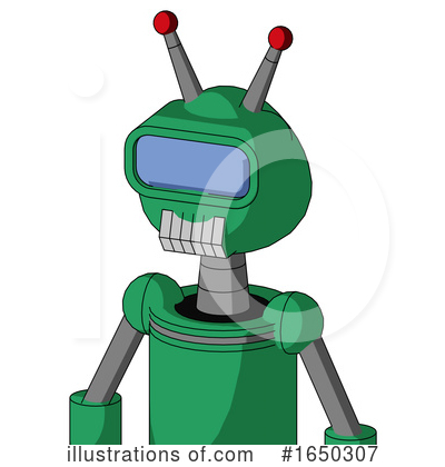 Royalty-Free (RF) Robot Clipart Illustration by Leo Blanchette - Stock Sample #1650307