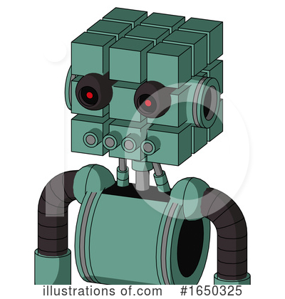 Royalty-Free (RF) Robot Clipart Illustration by Leo Blanchette - Stock Sample #1650325