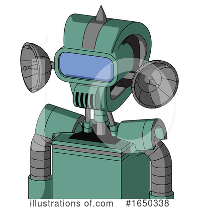 Royalty-Free (RF) Robot Clipart Illustration by Leo Blanchette - Stock Sample #1650338