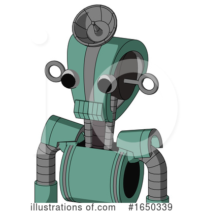 Royalty-Free (RF) Robot Clipart Illustration by Leo Blanchette - Stock Sample #1650339