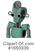 Robot Clipart #1650339 by Leo Blanchette