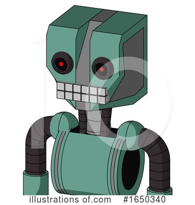 Royalty-Free (RF) Robot Clipart Illustration by Leo Blanchette - Stock Sample #1650340