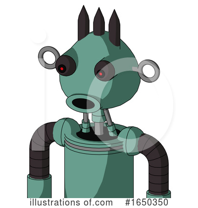 Royalty-Free (RF) Robot Clipart Illustration by Leo Blanchette - Stock Sample #1650350
