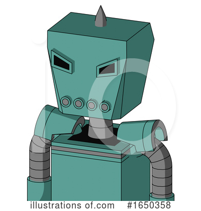 Royalty-Free (RF) Robot Clipart Illustration by Leo Blanchette - Stock Sample #1650358