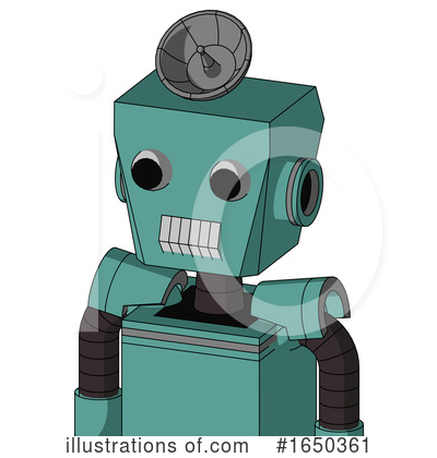 Royalty-Free (RF) Robot Clipart Illustration by Leo Blanchette - Stock Sample #1650361