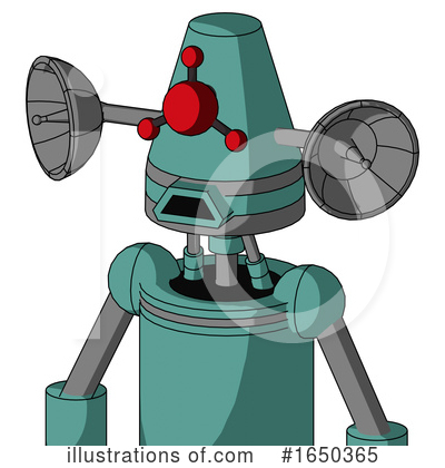 Royalty-Free (RF) Robot Clipart Illustration by Leo Blanchette - Stock Sample #1650365
